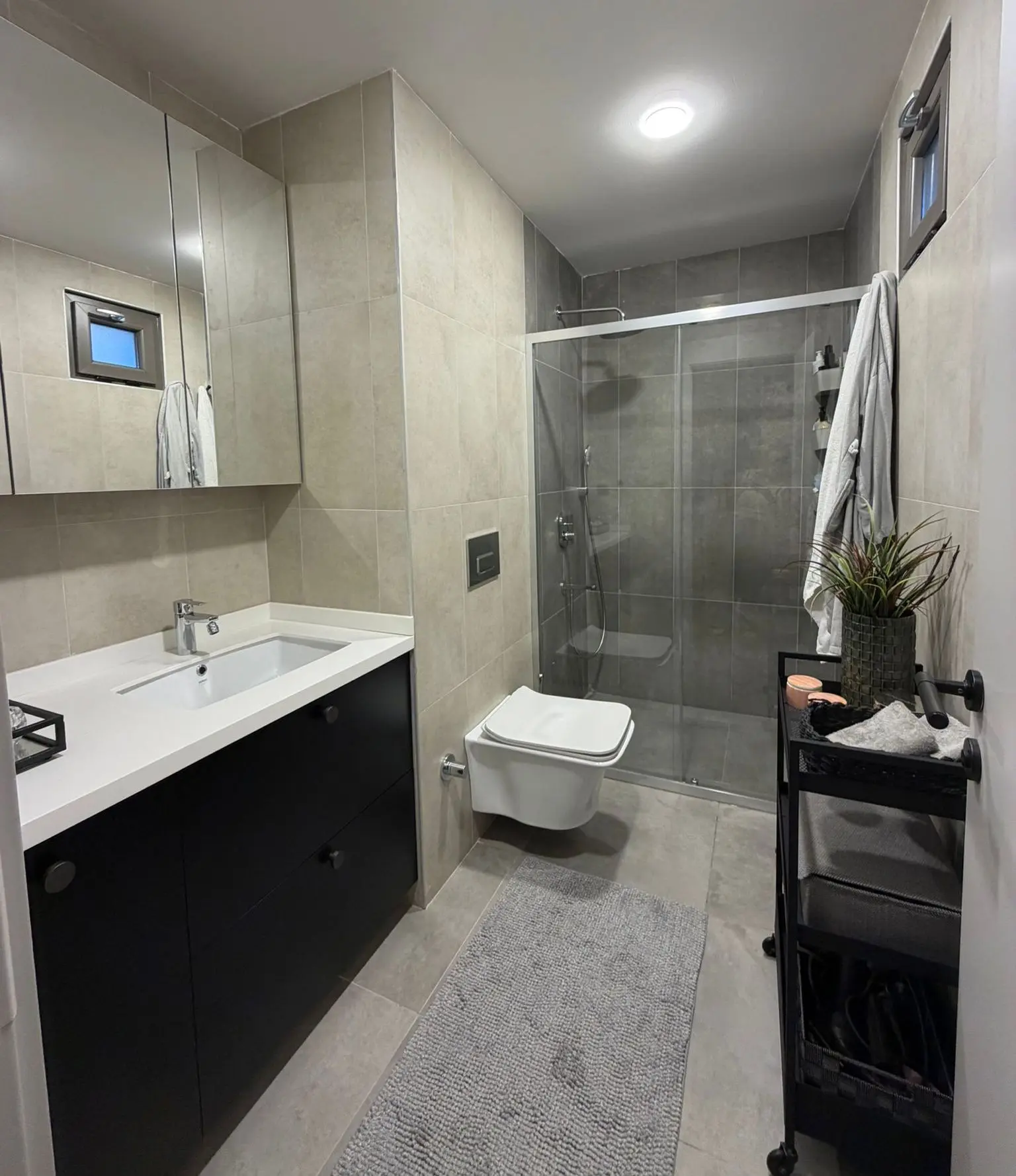Fitted bathroom